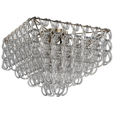 Giogali Square Ceiling Light | Vistosi at Lightology Giogali Square Ceiling Light