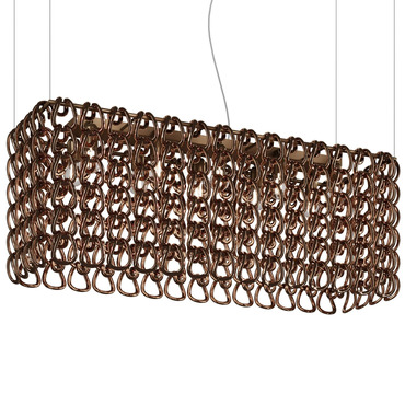 Giogali Rectangular Pendant | Vistosi at Lightology Giogali Rectangular Pendant