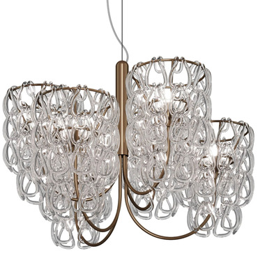 Minigiogali Chandelier | Vistosi at Lightology Minigiogali Chandelier