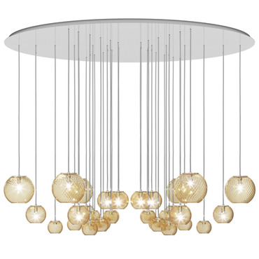 Oto Chandelier | Vistosi at Lightology Oto Chandelier