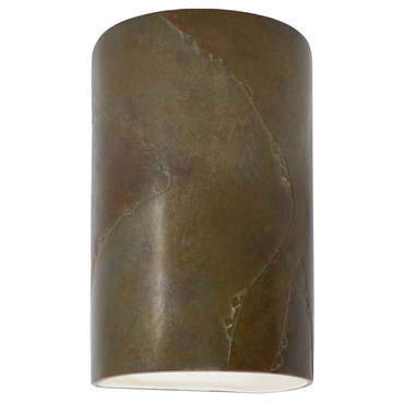 Ceramic Cylinder Up / Down Outdoor Wall Sconce