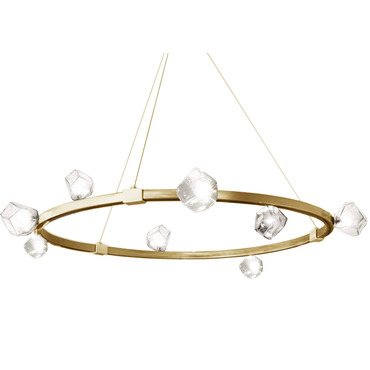 Pearlene Circular Chandelier | Dainolite at Lightology Pearlene Circular Chandelier