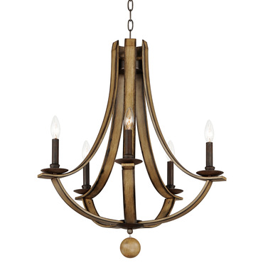 Basque Chandelier | Maxim Lighting at Lightology Basque Chandelier