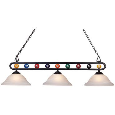 Billiard Linear Chandelier