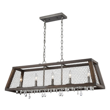 Renaissance Invention Linear Chandelier | Elk Home at Lightology Renaissance Invention Linear Chandelier