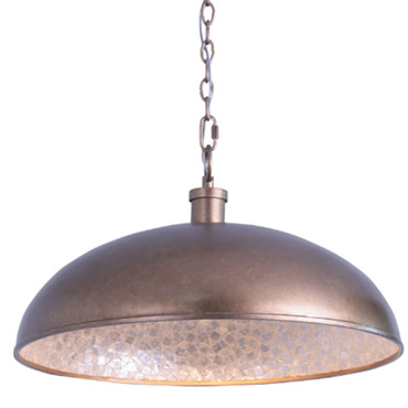 Emblem Dome Pendant | Kalco at Lightology Emblem Dome Pendant