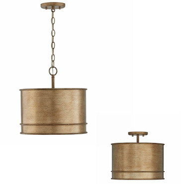 Nole Dual Mount Pendant | Capital Lighting at Lightology Nole Dual Mount Pendant