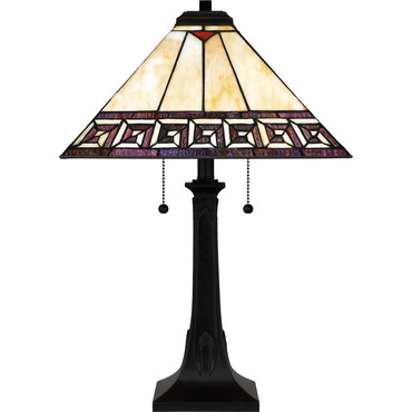 Edith Tiffany Table Lamp | Quoizel at Lightology Edith Tiffany Table Lamp