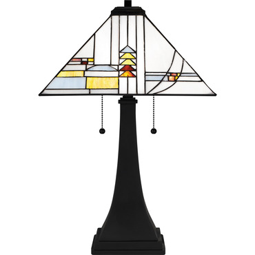 Winchester Tiffany Table Lamp | Quoizel at Lightology Winchester Tiffany Table Lamp