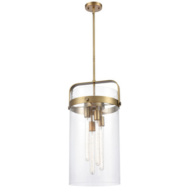 Pilaster 4 Light Stem Hung Pendant | Innovations Lighting at Lightology Pilaster 4 Light Stem Hung Pendant