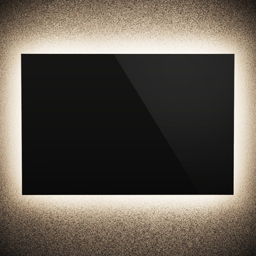 Classic L05I Horizontal No Frost Indirect LED Mirror | Matrix Mirrors at Lightology Classic L05I Horizontal No Frost Indirect LED Mirror