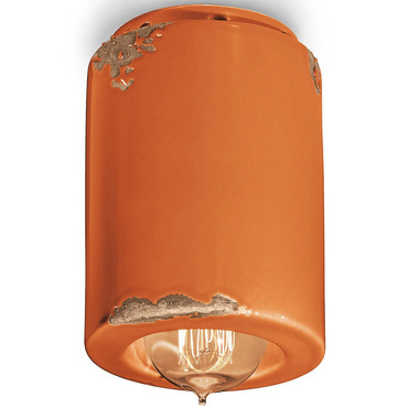 Vintage Cylinder Ceiling Light