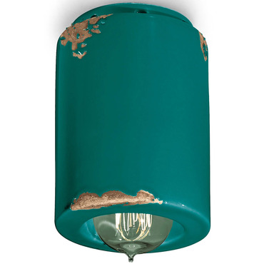 Vintage Cylinder Ceiling Light