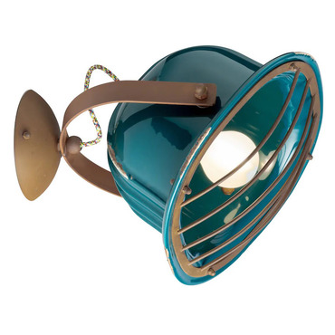 Retro Industrial Wall Light | Ferroluce at Lightology Retro Industrial Wall Light