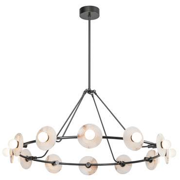 Dahlia Chandelier | Alora at Lightology Dahlia Chandelier