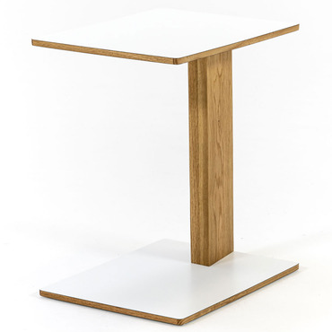 Overhang Rectangular Side Table
