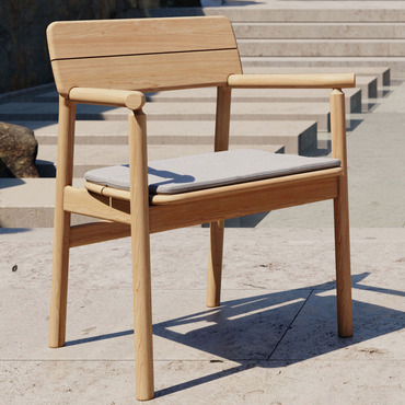 Tanso Armchair Cushion | Case at Lightology Tanso Armchair Cushion