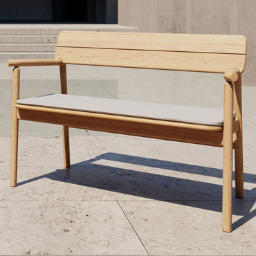 Tanso Bench Cushion | Case at Lightology Tanso Bench Cushion