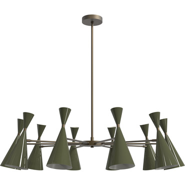 Monolith Chandelier | Blueprint Lighting at Lightology Monolith Chandelier