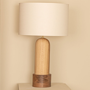 Pura Kelo Drum Table Lamp | Simone & Marcel at Lightology Pura Kelo Drum Table Lamp