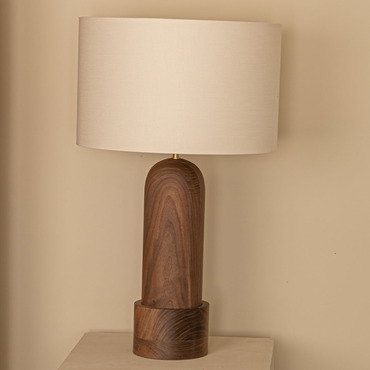 Pura Kelo Drum Table Lamp | Simone & Marcel at Lightology Pura Kelo Drum Table Lamp