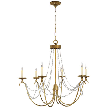 Marigot Chandelier | Visual Comfort Signature at Lightology Marigot Chandelier