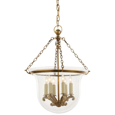 Country Bell Jar Pendant