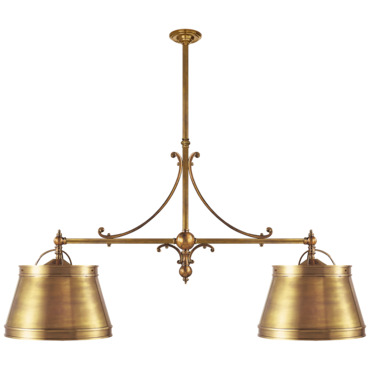 Sloane Double Shop Pendant | Visual Comfort Signature at Lightology Sloane Double Shop Pendant