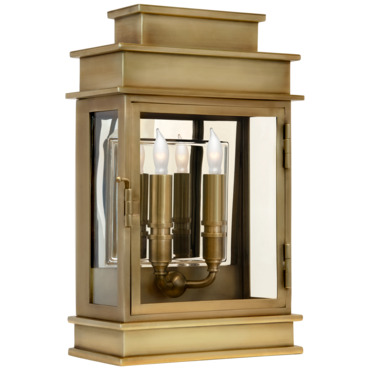 Linear Lantern Outdoor Wall Sconce