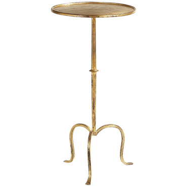 Hand-Forged Martini Accent Table