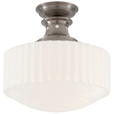 Milton Road Convertible Semi Flush / Pendant | Visual Comfort Signature at Lightology Milton Road Convertible Semi Flush / Pendant