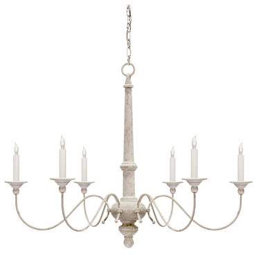 Country Chandelier | Visual Comfort Signature at Lightology Country Chandelier