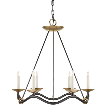 Choros Chandelier | Visual Comfort Signature at Lightology Choros Chandelier