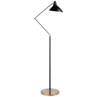Charlton Adjustable Floor Lamp | Visual Comfort Signature at Lightology Charlton Adjustable Floor Lamp