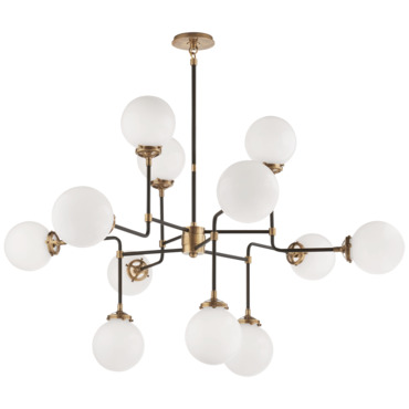 Bistro Arm Chandelier | Visual Comfort Signature at Lightology Bistro Arm Chandelier