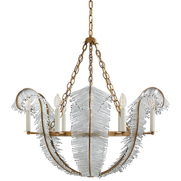 Calais Chandelier | Visual Comfort Signature at Lightology Calais Chandelier
