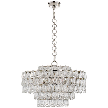 Liscia Chandelier | Visual Comfort Signature at Lightology Liscia Chandelier