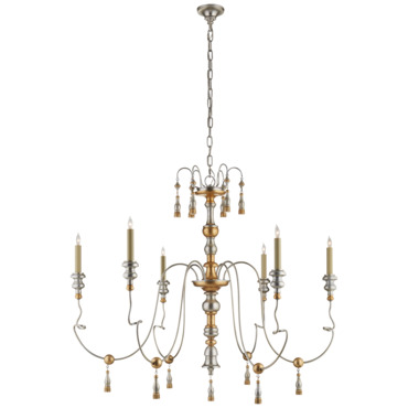 Michele Chandelier | Visual Comfort Signature at Lightology Michele Chandelier