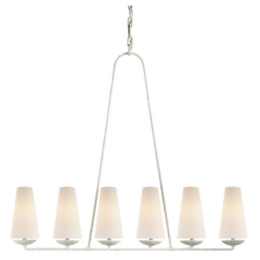 Fontaine Linear Chandelier | Visual Comfort Signature at Lightology Fontaine Linear Chandelier
