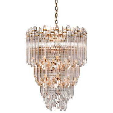 Adele Waterfall Chandelier | Visual Comfort Signature at Lightology Adele Waterfall Chandelier