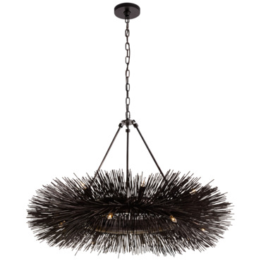 Strada Ring Chandelier | Visual Comfort Signature at Lightology Strada Ring Chandelier