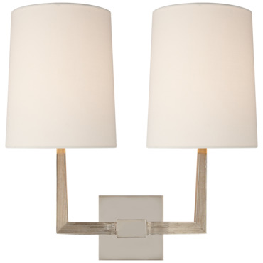 Ojai Double Wall Sconce | Visual Comfort Signature at Lightology Ojai Double Wall Sconce