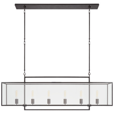 Halle Linear Pendant | Visual Comfort Signature at Lightology Halle Linear Pendant