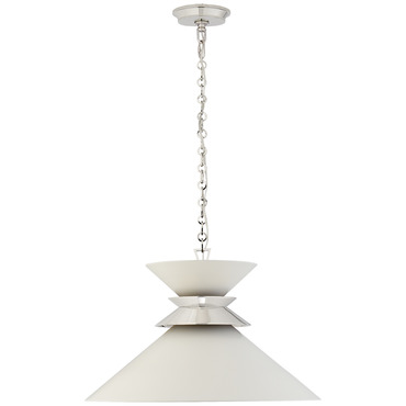 Alborg Wide Pendant | Visual Comfort Signature at Lightology Alborg Wide Pendant
