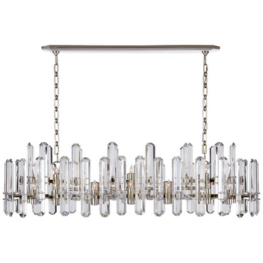 Bonnington Linear Chandelier | Visual Comfort Signature at Lightology Bonnington Linear Chandelier