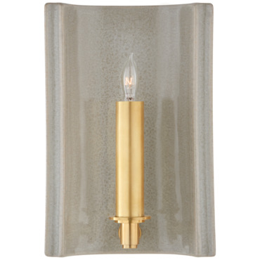 Leeds Rectangle Wall Sconce | Visual Comfort Signature at Lightology Leeds Rectangle Wall Sconce