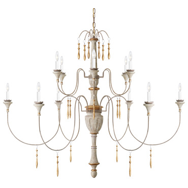 Fortuna Chandelier | Visual Comfort Signature at Lightology Fortuna Chandelier