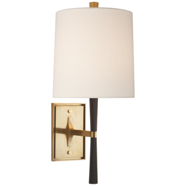 Refined Rib Wall Sconce | Visual Comfort Signature at Lightology Refined Rib Wall Sconce