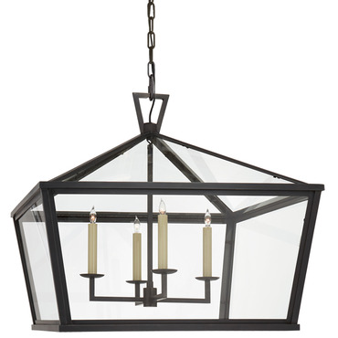 Darlana Outdoor Wide Pendant | Visual Comfort Signature at Lightology Darlana Outdoor Wide Pendant