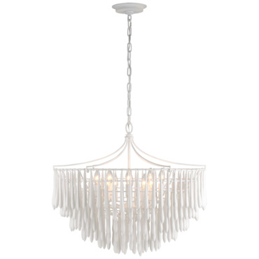 Vacarro Chandelier | Visual Comfort Signature at Lightology Vacarro Chandelier